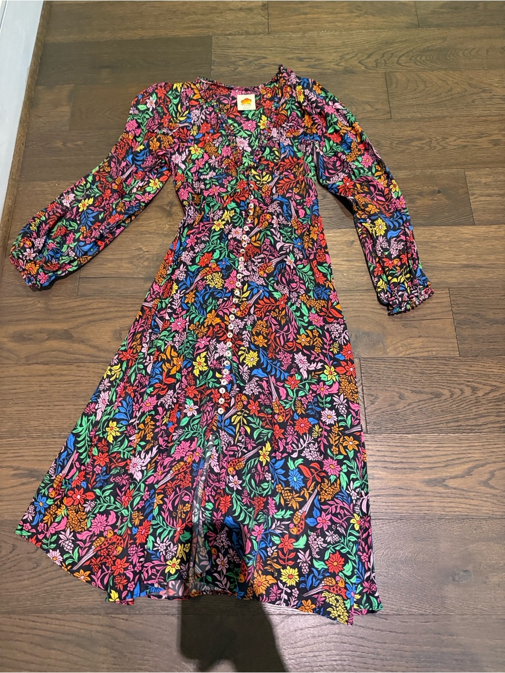 Floral midi dress